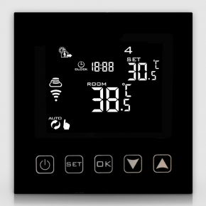 Wi-fi регулятор електричної теплої підлоги HYSEN HY603 (чорний)