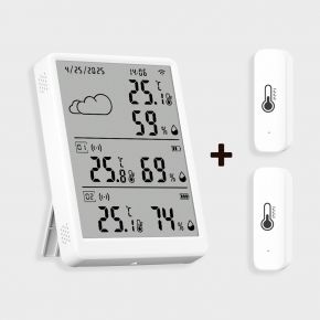 WiFi датчик температури та вологості з дисплеєм Moes