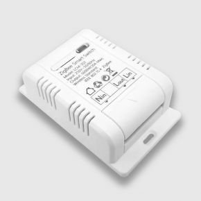 Zigbee реле с энергомониторингом 30А (Tuya smart)